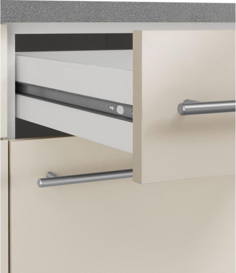 Wiho Küchen Pantry keuken Chicago zonder elektrische apparaten breedte 160 cm