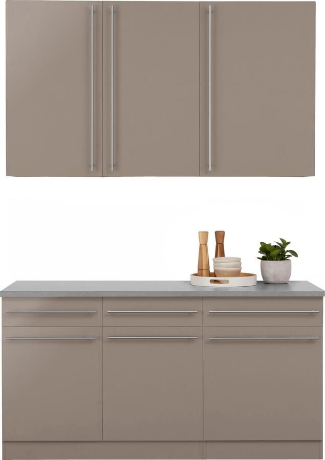 Wiho Küchen Pantry keuken Chicago zonder elektrische apparaten breedte 160 cm - Foto 6