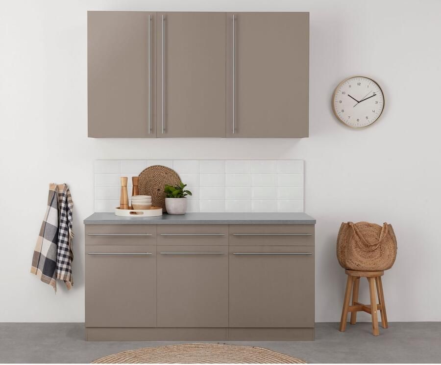 Wiho Küchen Pantry keuken Chicago zonder elektrische apparaten breedte 160 cm - Foto 2