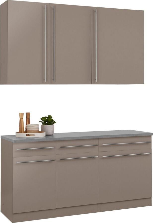 Wiho Küchen Pantry keuken Chicago zonder elektrische apparaten breedte 160 cm - Foto 5