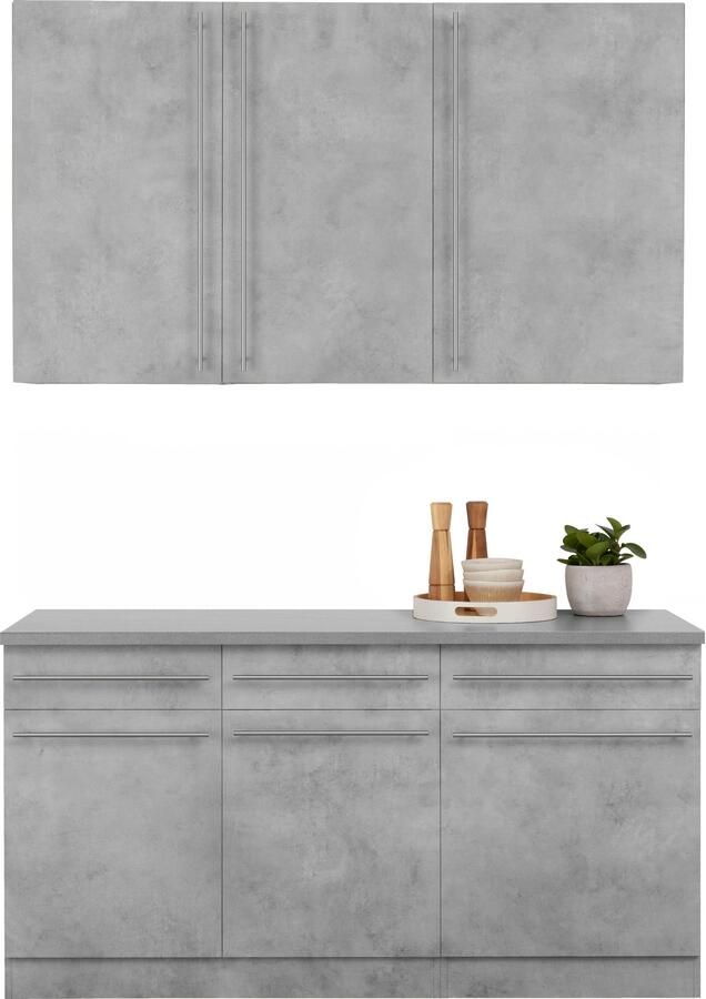 Wiho Küchen Pantry keuken Chicago zonder elektrische apparaten breedte 160 cm - Foto 6