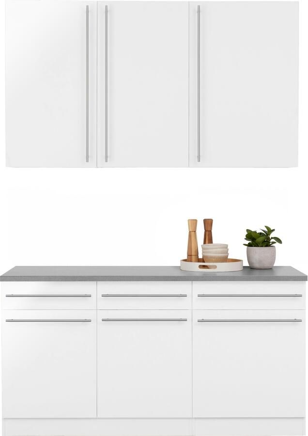 Wiho Küchen Pantry keuken Chicago zonder elektrische apparaten breedte 160 cm - Foto 6