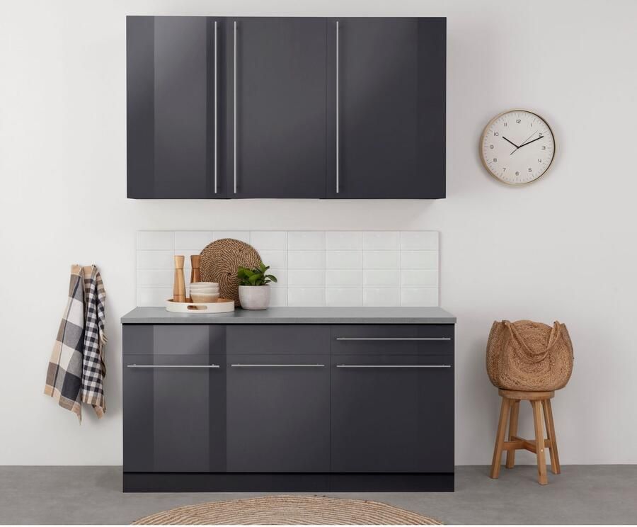 Wiho Küchen Pantry keuken Chicago zonder elektrische apparaten breedte 160 cm - Foto 2