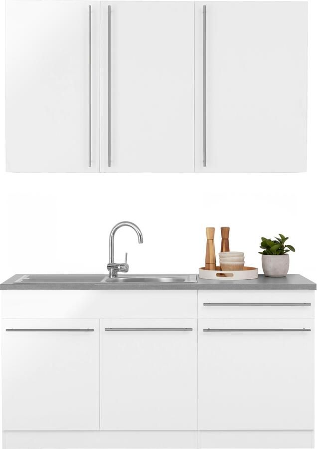 Wiho Küchen Pantry keuken Chicago zonder elektrische apparaten breedte 160 cm - Foto 6