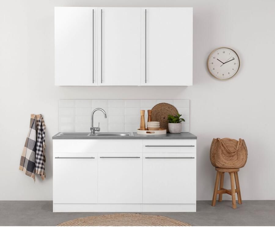 Wiho Küchen Pantry keuken Chicago zonder elektrische apparaten breedte 160 cm - Foto 2