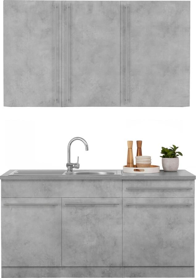 Wiho Küchen Pantry keuken Chicago zonder elektrische apparaten breedte 160 cm - Foto 6