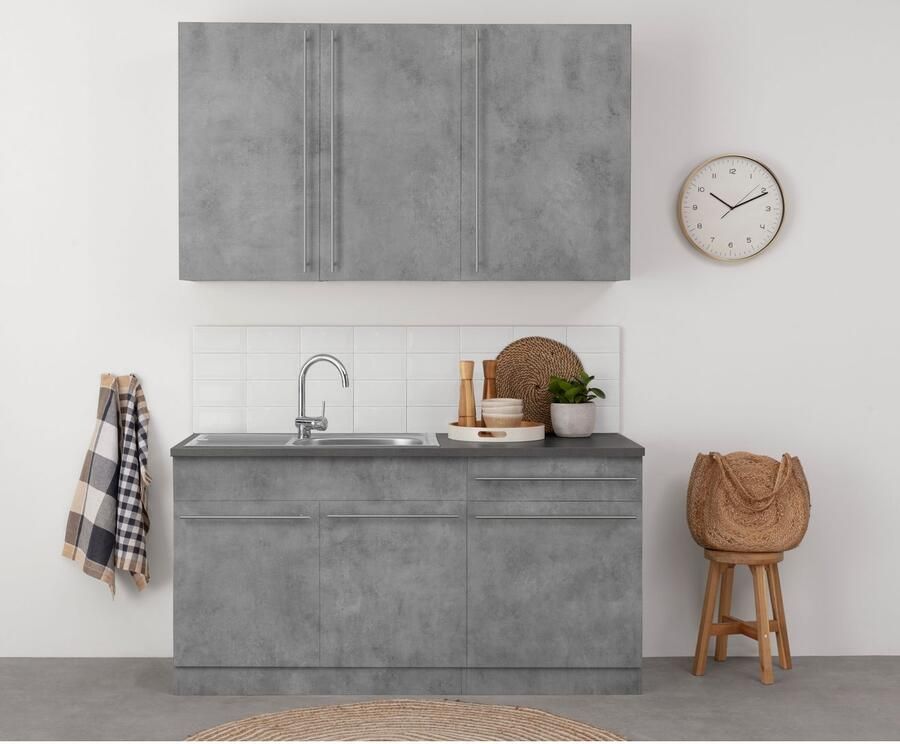 Wiho Küchen Pantry keuken Chicago zonder elektrische apparaten breedte 160 cm - Foto 2