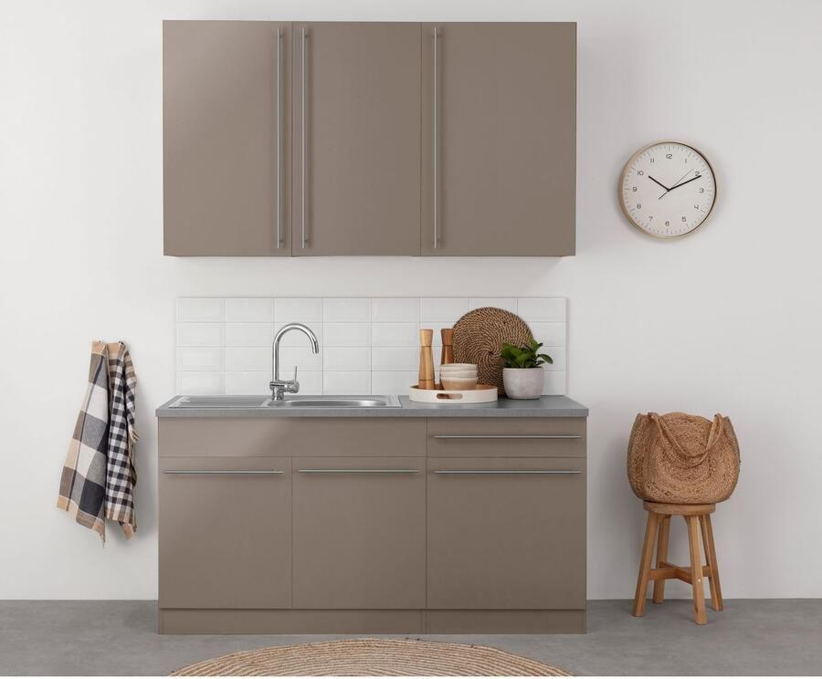 Wiho Küchen Pantry keuken Chicago zonder elektrische apparaten breedte 160 cm - Foto 2