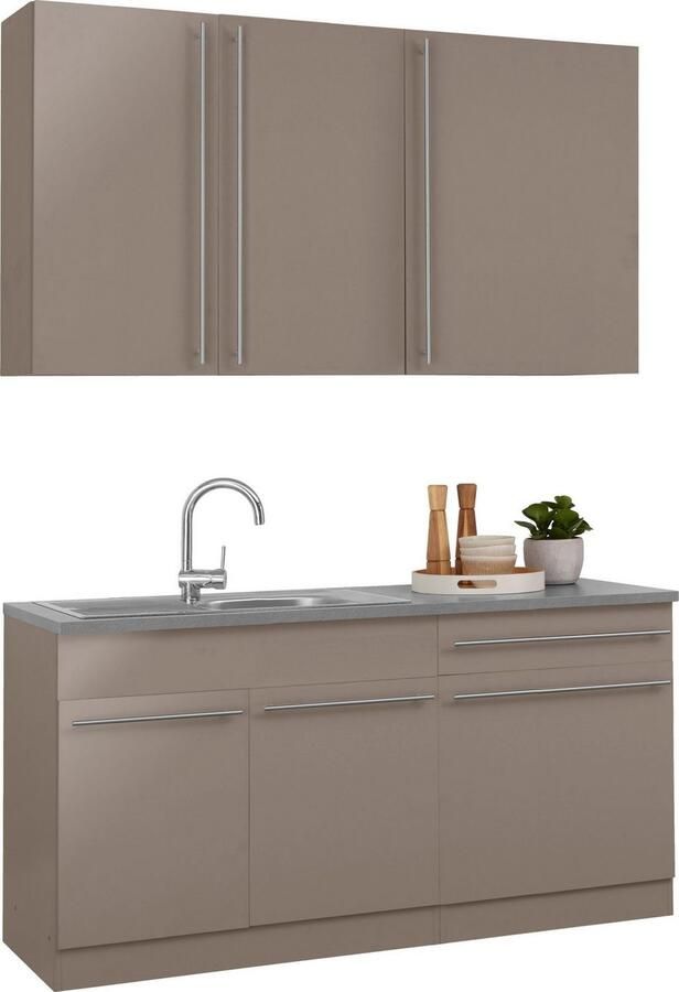 Wiho Küchen Pantry keuken Chicago zonder elektrische apparaten breedte 160 cm - Foto 5