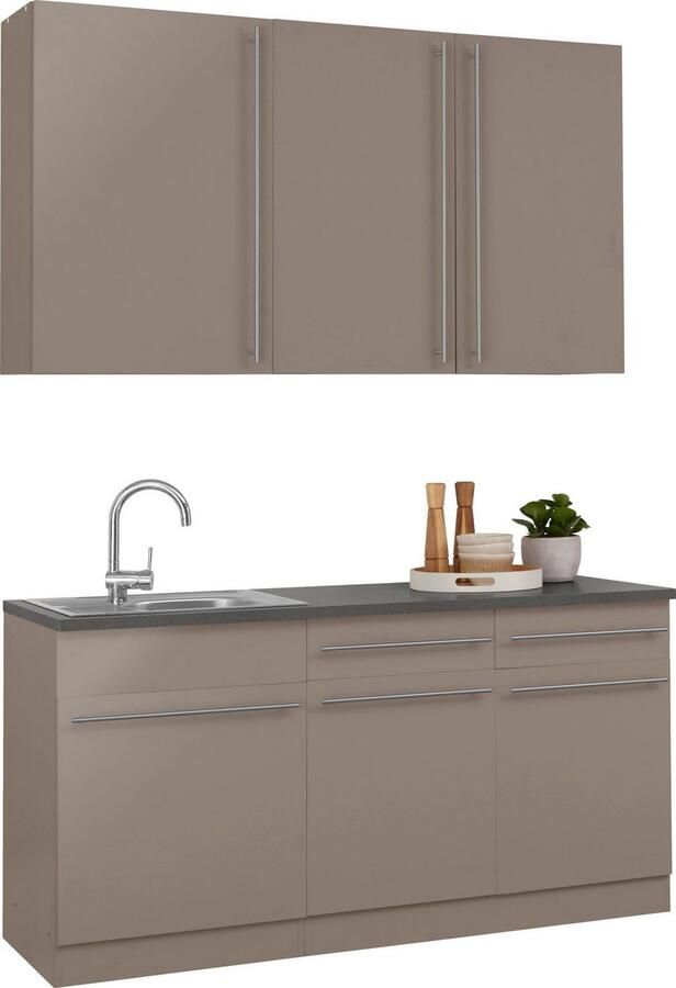 Wiho Küchen Pantry keuken Chicago zonder elektrische apparaten breedte 160 cm - Foto 6