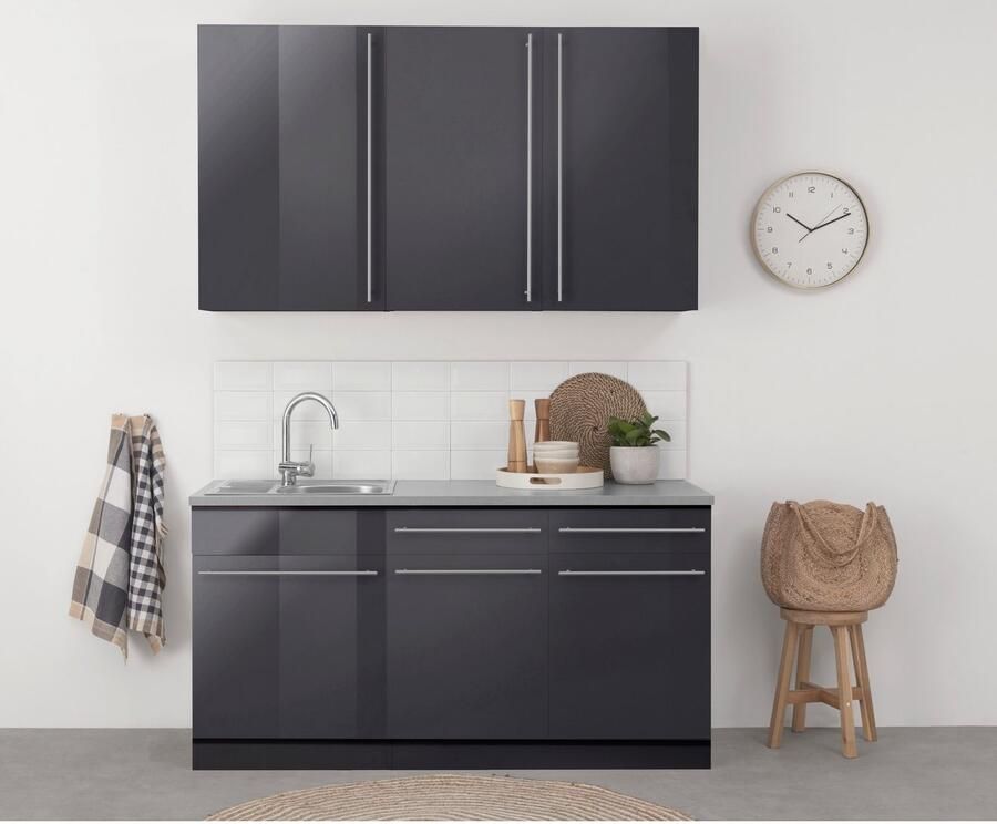 Wiho Küchen Pantry keuken Chicago zonder elektrische apparaten breedte 160 cm - Foto 3