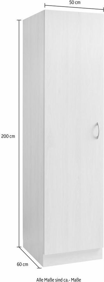 Wiho Küchen Smalle kast Kiel 50 cm breed hoogte 200 cm - Foto 2
