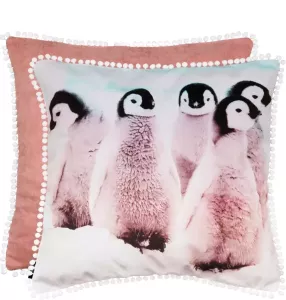 WILLKOMMEN ZUHAUSE by ALBANI GROUP Sierkussen Pinguin (2 stuks)