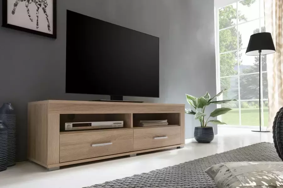 Wilmes TV Meubel Tv-meubel Sami 2 laden 120cm Bruin - Foto 1