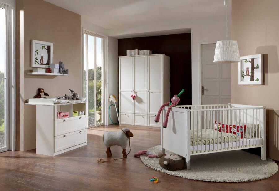 Wimex Complete babykamerset Helsingborg Bed + commode + 3-deurs kast (set 3-delig) - Foto 4