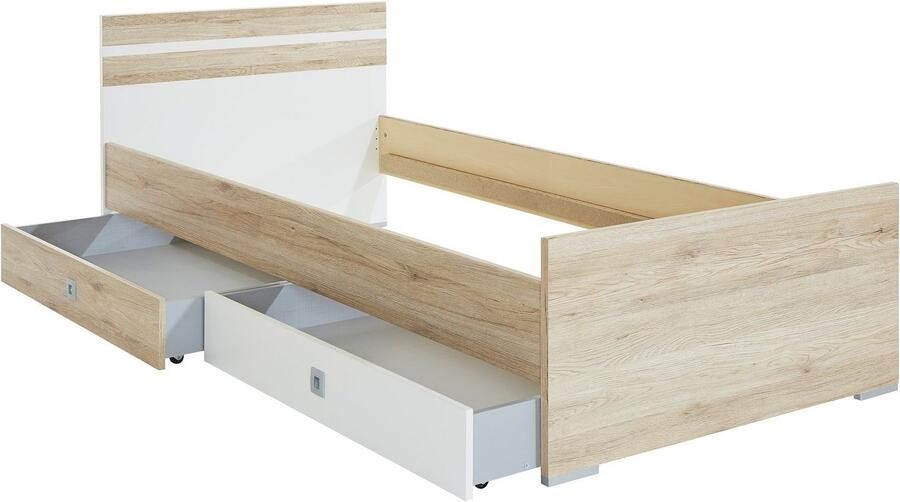 Wimex Bed Joker logeerbed Ligoppervlak 90 of 140x200 cm kleuraccenten aan het hoofdeinde - Foto 8