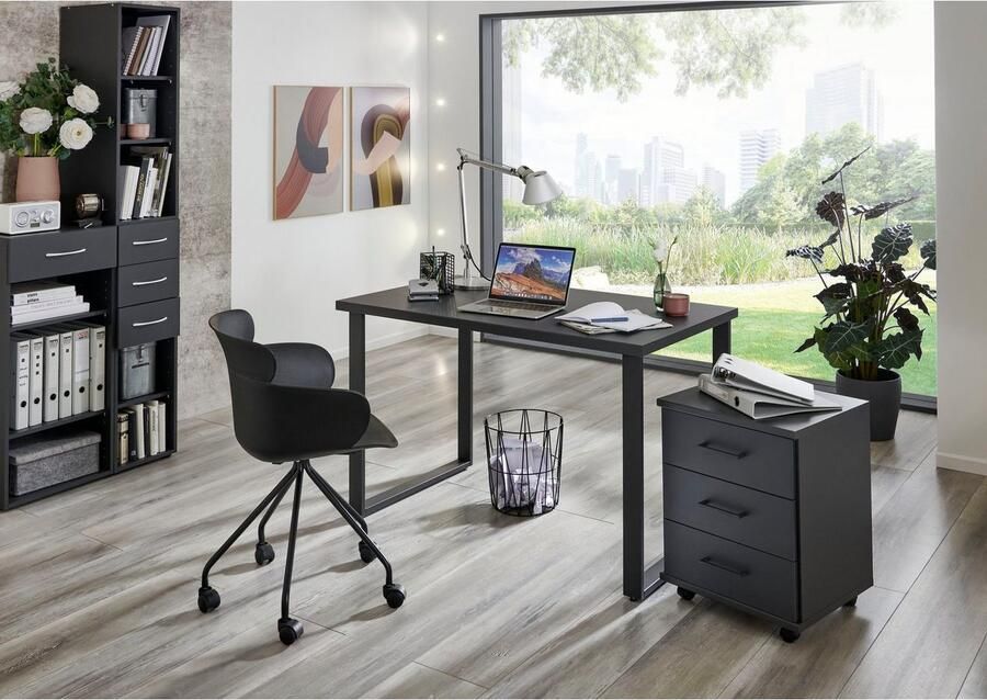 Wimex Bureau Home Desk Met metalen sleevoet in 3 breedten - Foto 2