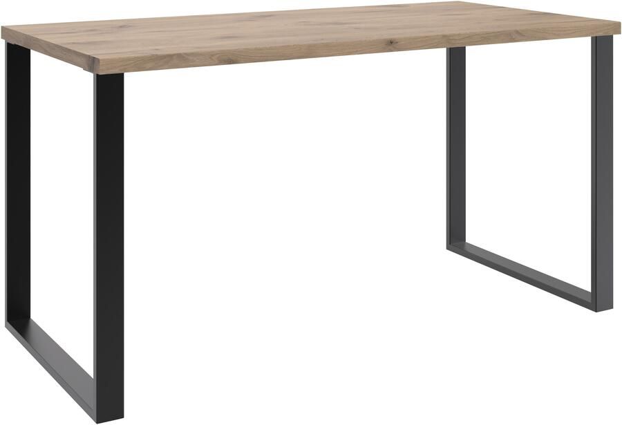 Wimex Bureau Norderney van houtmateriaal en metaal 140x70cm - Foto 7