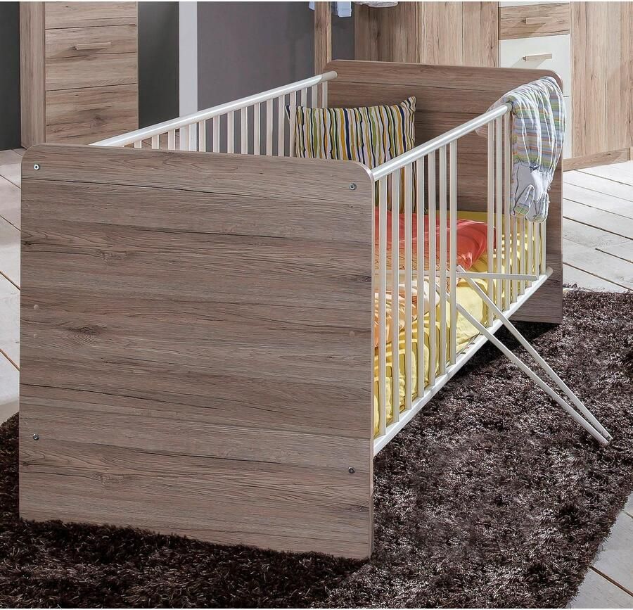Wimex Complete babykamerset Bergamo Bed + commode + 3-deurs kast (set 3-delig) - Foto 3