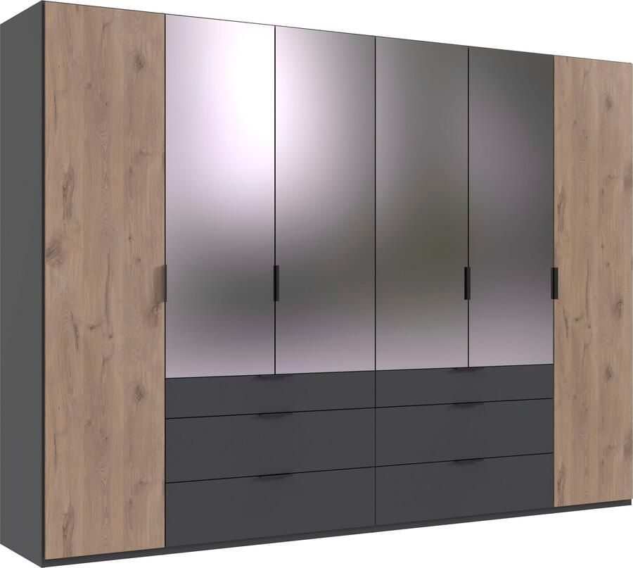 Wimex Draaideurkast Burgos by fresh to go met extra grote lades met spiegeldeuren - Foto 3