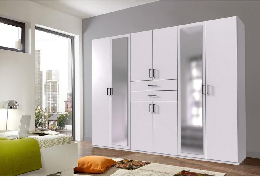 Wimex Draaideurkast Dillingen Laden op prettige bereikbare hoogte met spiegel - Foto 8