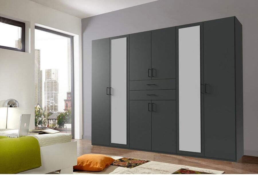 Wimex Draaideurkast Dillingen Laden op prettige bereikbare hoogte met spiegel - Foto 8