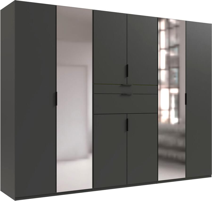 Wimex Draaideurkast Moldau kledingkast met spiegel slaapkamerkast bestseller Kies je interieur kant-en-klaar geconfigureerd in de kast - Foto 18