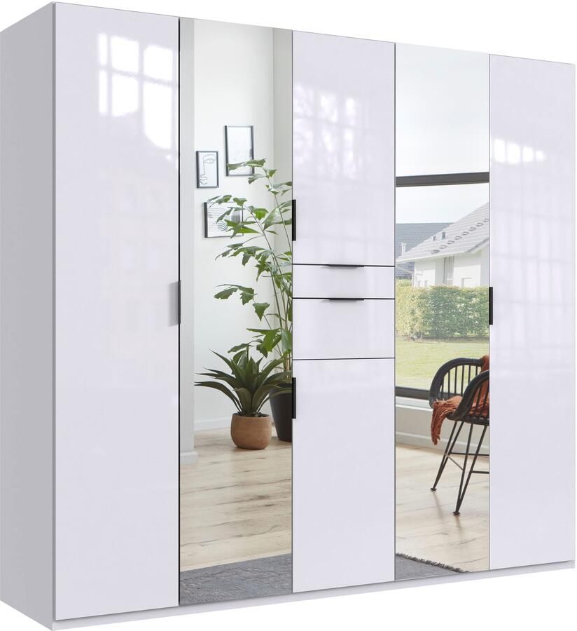 Wimex Draaideurkast Moldau kledingkast met spiegel slaapkamerkast bestseller Kies je interieur kant-en-klaar geconfigureerd in de kast - Foto 17