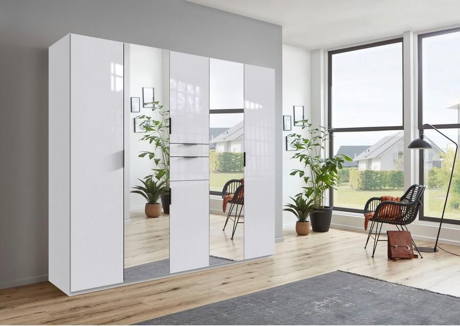 Wimex Draaideurkast Moldau kledingkast met spiegel slaapkamerkast bestseller Kies je interieur kant-en-klaar geconfigureerd in de kast - Foto 9