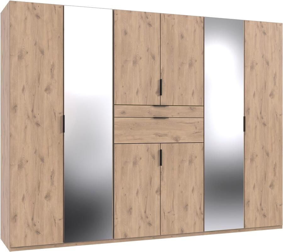 Wimex Draaideurkast Moldau kledingkast met spiegel slaapkamerkast bestseller Kies je interieur kant-en-klaar geconfigureerd in de kast - Foto 18