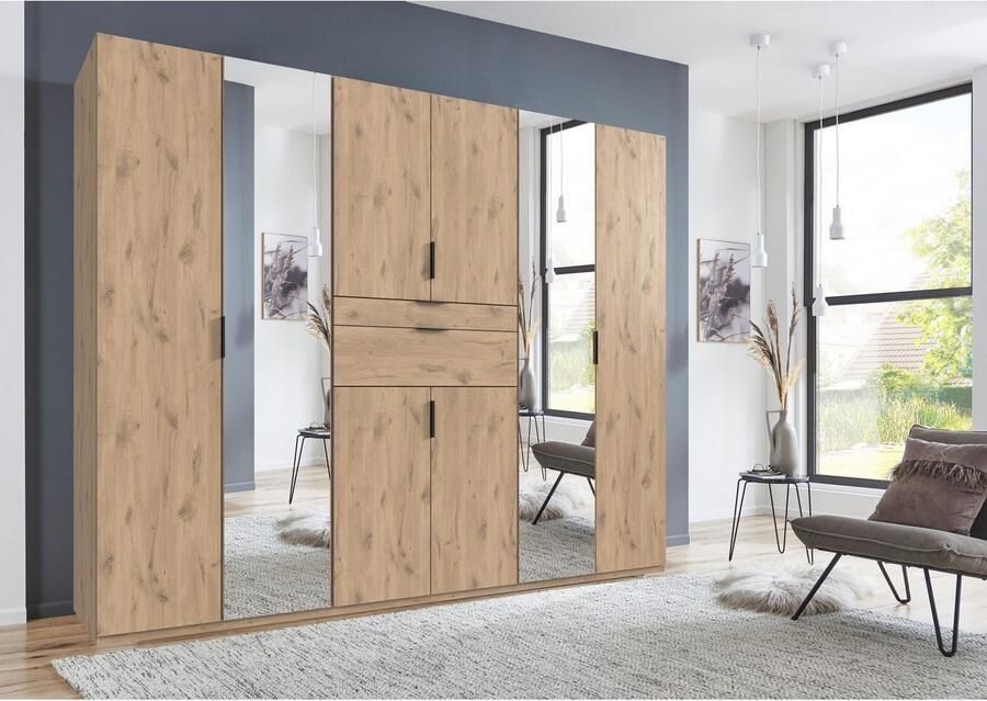 Wimex Draaideurkast Moldau kledingkast met spiegel slaapkamerkast bestseller Kies je interieur kant-en-klaar geconfigureerd in de kast - Foto 10