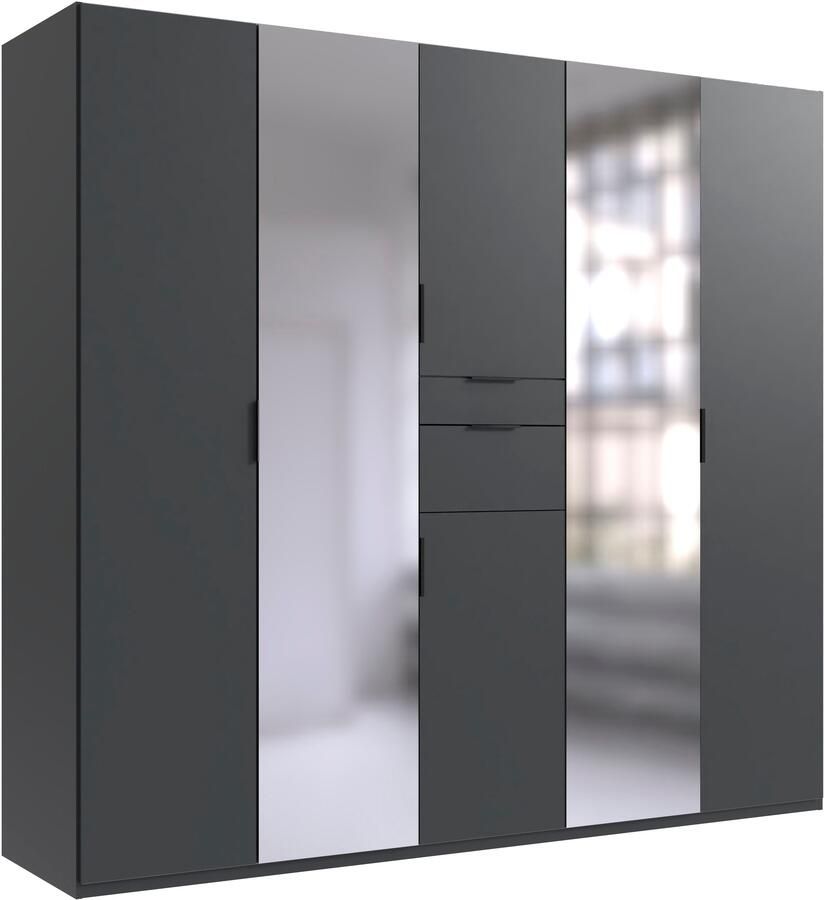 Wimex Draaideurkast Moldau kledingkast met spiegel slaapkamerkast bestseller Kies je interieur kant-en-klaar geconfigureerd in de kast - Foto 18