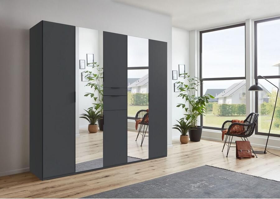 Wimex Draaideurkast Moldau kledingkast met spiegel slaapkamerkast bestseller Kies je interieur kant-en-klaar geconfigureerd in de kast - Foto 10