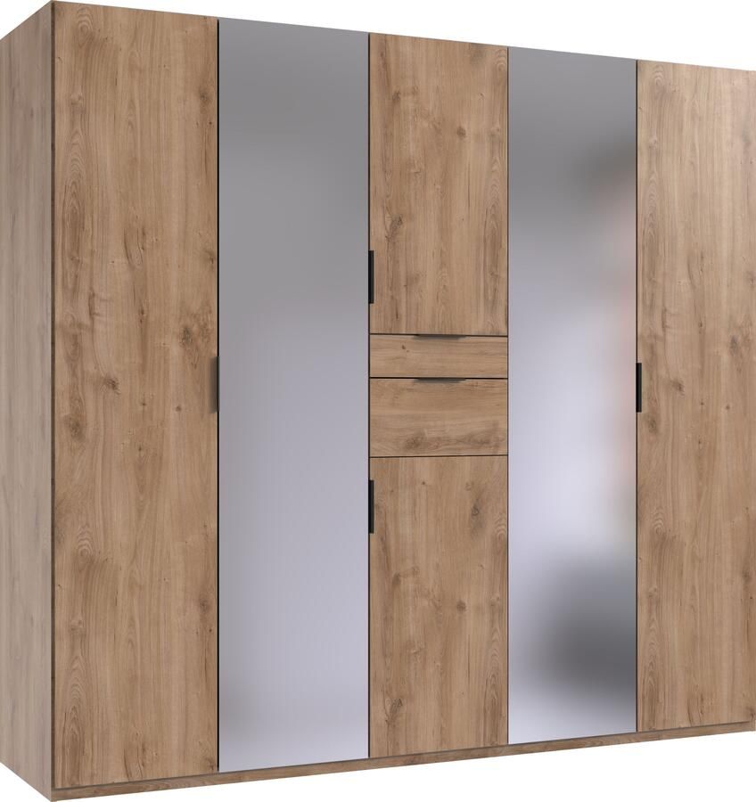 Wimex Draaideurkast Moldau kledingkast met spiegel slaapkamerkast bestseller Kies je interieur kant-en-klaar geconfigureerd in de kast - Foto 16