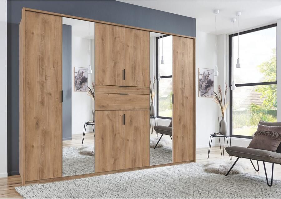 Wimex Draaideurkast Moldau kledingkast met spiegel slaapkamerkast bestseller Kies je interieur kant-en-klaar geconfigureerd in de kast - Foto 8