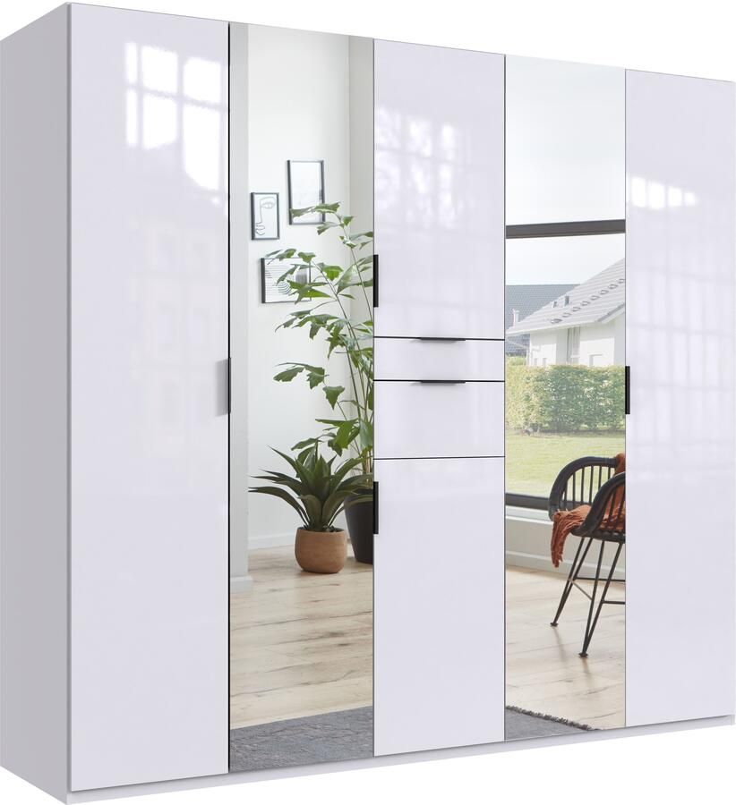 Wimex Draaideurkast Moldau kledingkast met spiegel slaapkamerkast bestseller Kies je interieur kant-en-klaar geconfigureerd in de kast - Foto 16