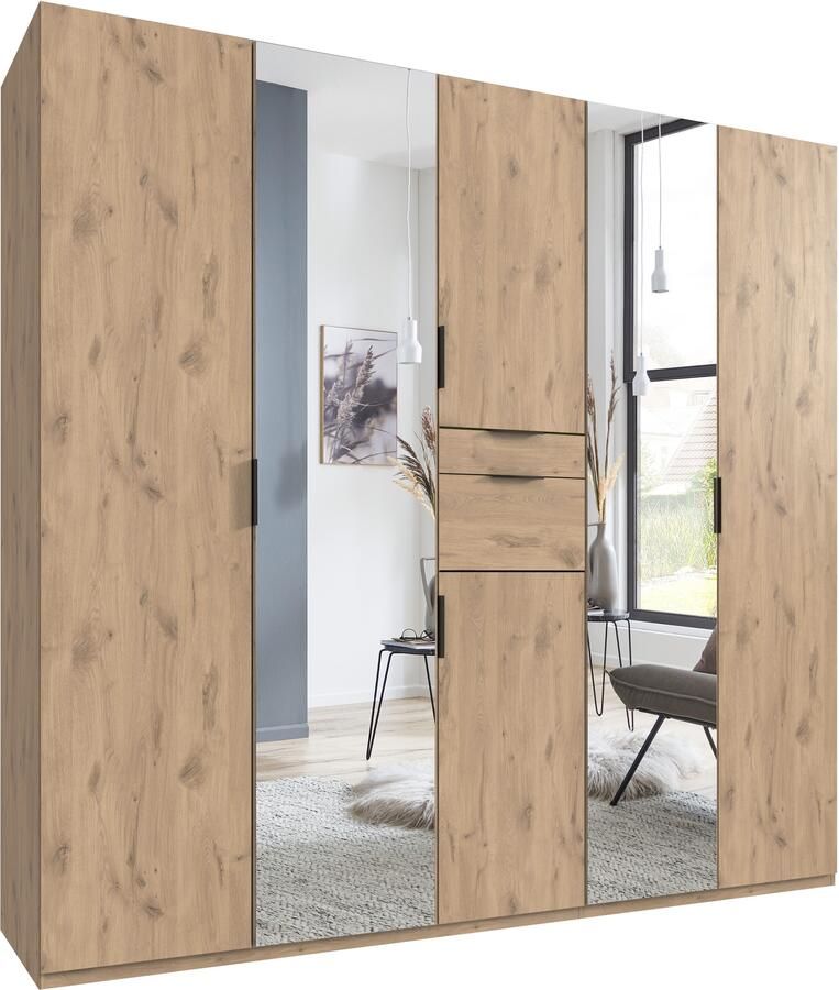 Wimex Draaideurkast Moldau kledingkast met spiegel slaapkamerkast bestseller Kies je interieur kant-en-klaar geconfigureerd in de kast - Foto 16