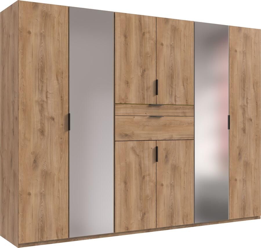 Wimex Draaideurkast Moldau kledingkast met spiegel slaapkamerkast bestseller Kies je interieur kant-en-klaar geconfigureerd in de kast - Foto 16