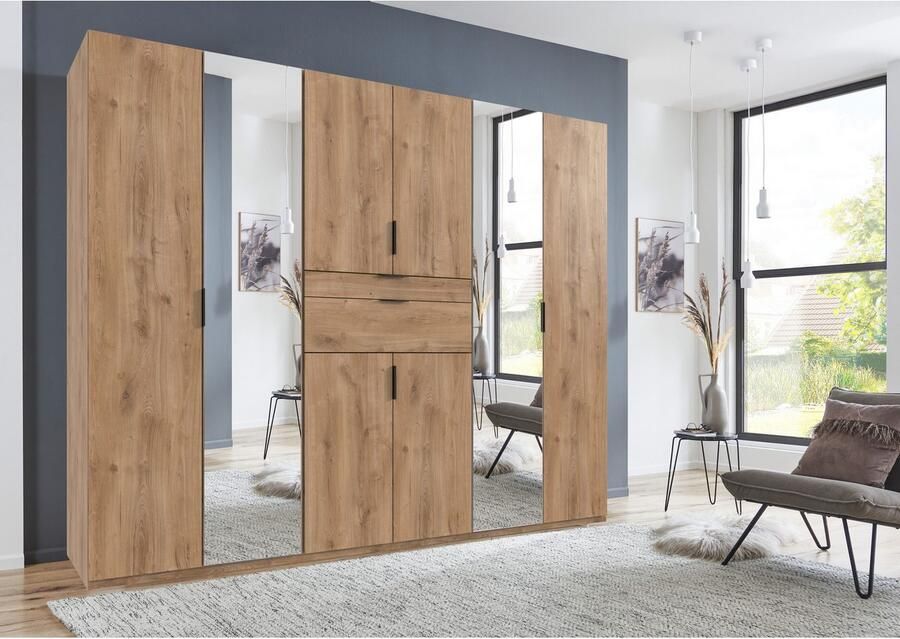 Wimex Draaideurkast Moldau kledingkast met spiegel slaapkamerkast bestseller Kies je interieur kant-en-klaar geconfigureerd in de kast - Foto 8