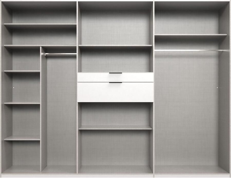 Wimex Draaideurkast Moldau kledingkast met spiegel slaapkamerkast bestseller Kies je interieur kant-en-klaar geconfigureerd in de kast - Foto 7