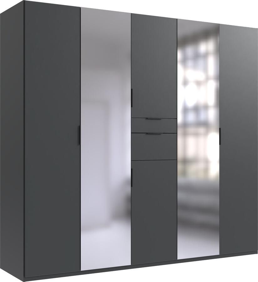 Wimex Draaideurkast Moldau kledingkast met spiegel slaapkamerkast bestseller Kies je interieur kant-en-klaar geconfigureerd in de kast - Foto 16