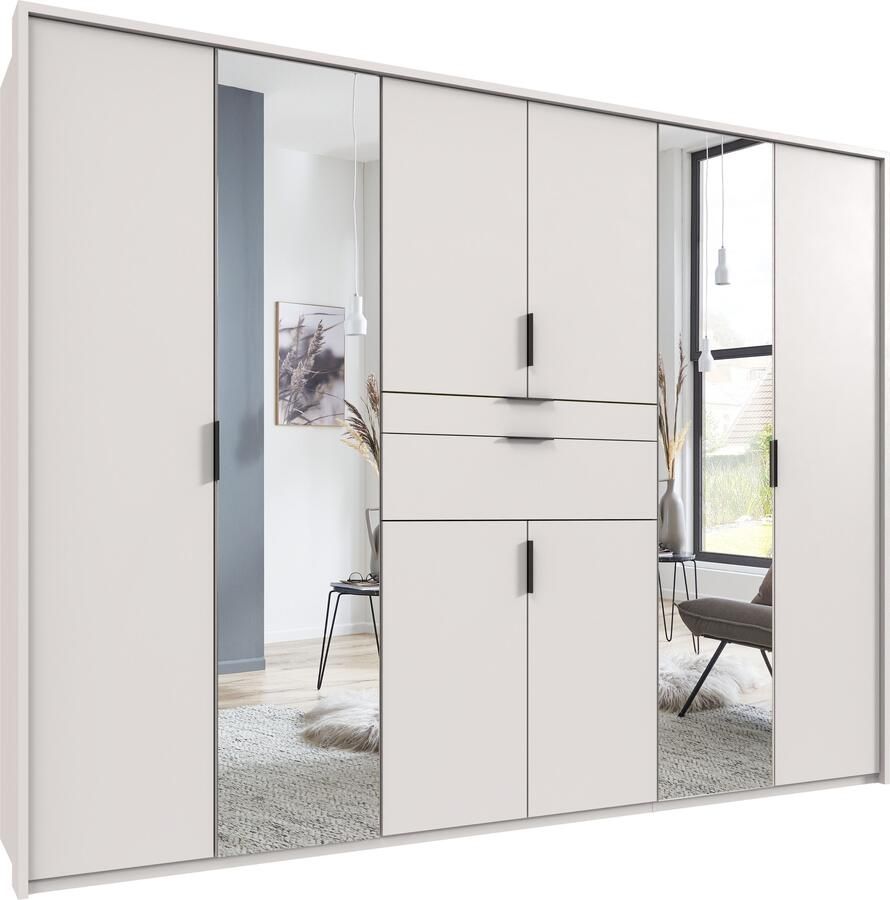 Wimex Draaideurkast Moldau kledingkast met spiegel slaapkamerkast bestseller Kies je interieur kant-en-klaar geconfigureerd in de kast - Foto 16