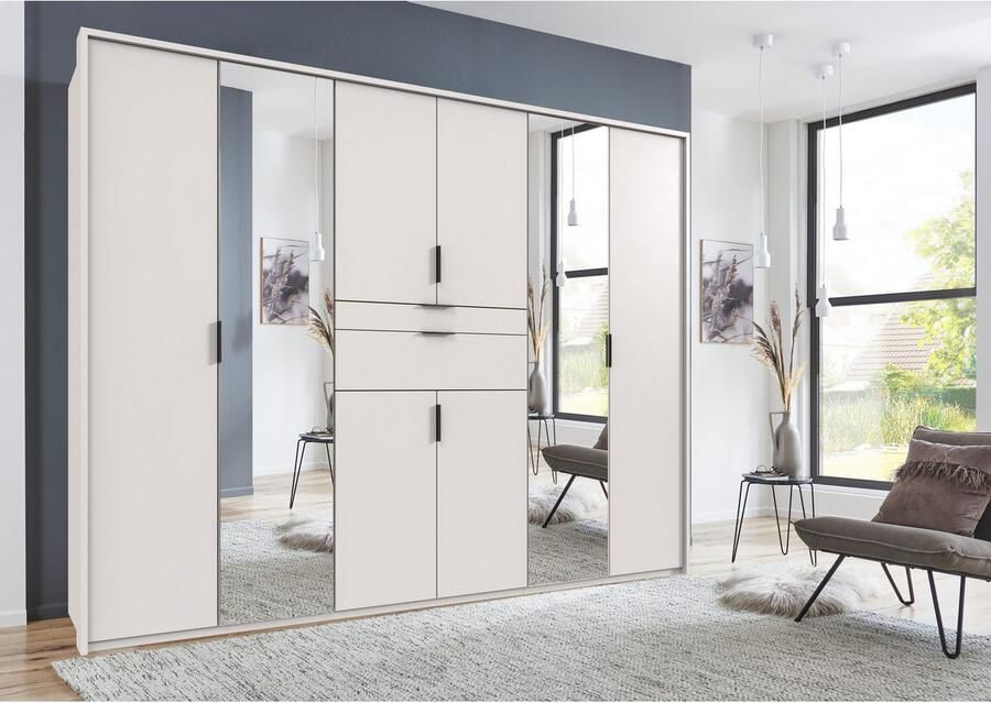 Wimex Draaideurkast Moldau kledingkast met spiegel slaapkamerkast bestseller Kies je interieur kant-en-klaar geconfigureerd in de kast - Foto 8