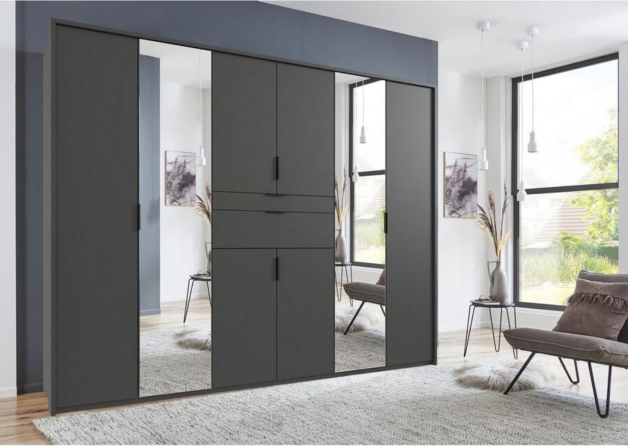 Wimex Draaideurkast Moldau kledingkast met spiegel slaapkamerkast bestseller Kies je interieur kant-en-klaar geconfigureerd in de kast - Foto 8