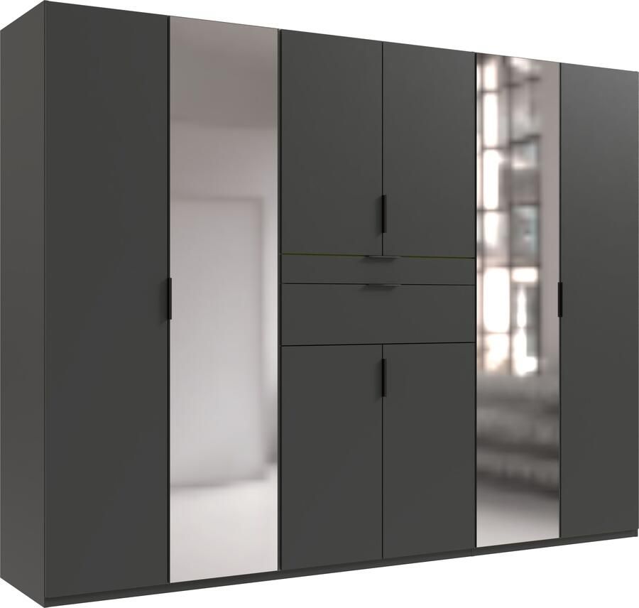 Wimex Draaideurkast Moldau kledingkast met spiegel slaapkamerkast bestseller Kies je interieur kant-en-klaar geconfigureerd in de kast - Foto 16