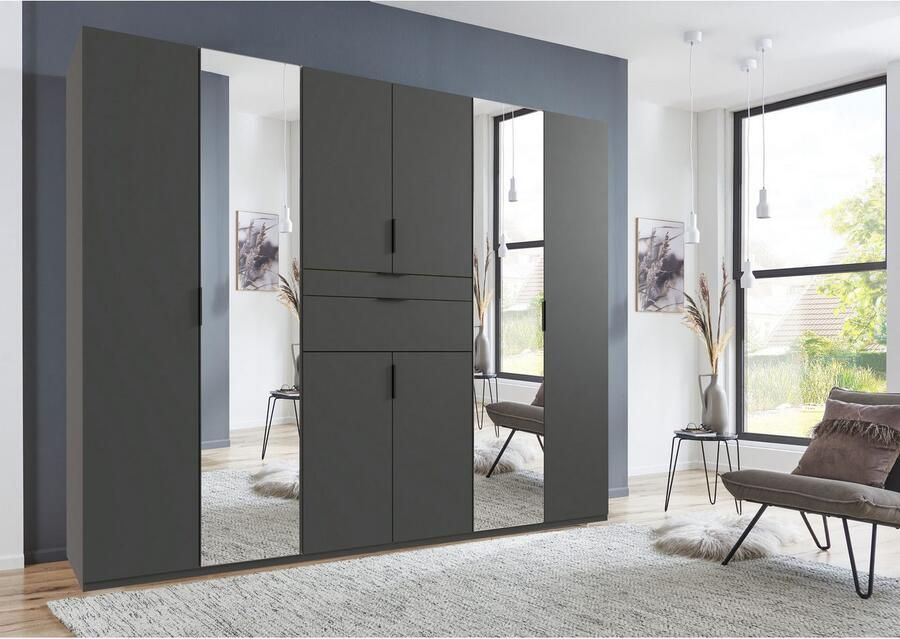 Wimex Draaideurkast Moldau kledingkast met spiegel slaapkamerkast bestseller Kies je interieur kant-en-klaar geconfigureerd in de kast - Foto 8