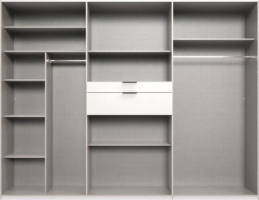 Wimex Draaideurkast Moldau kledingkast met spiegel slaapkamerkast bestseller Kies je interieur kant-en-klaar geconfigureerd in de kast - Foto 7