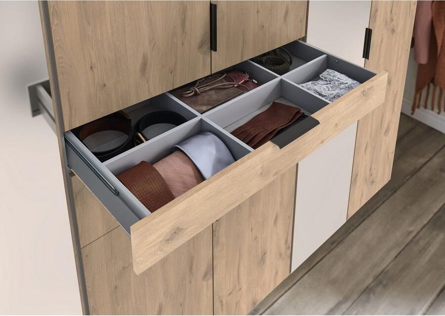 Wimex Draaideurkast Moldau kledingkast met spiegel slaapkamerkast bestseller Kies je interieur kant-en-klaar geconfigureerd in de kast - Foto 10