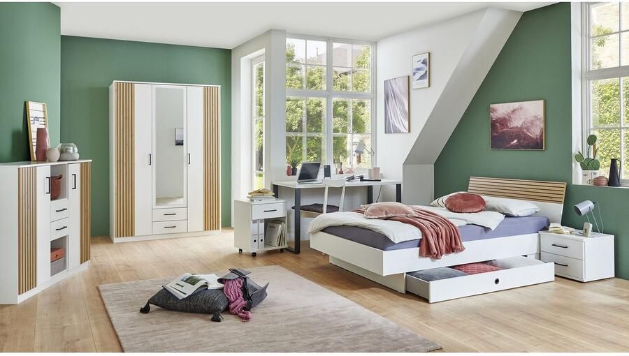 Wimex Bureau Rügen Met metalen slede 140x70 cm - Foto 2