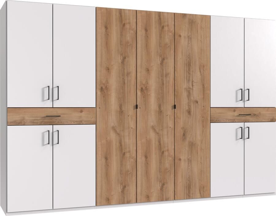 Wimex Draaideurkast Tibet kledingkast met veel opbergruimte grote kleurkeuze met elk 2 lades op een comfortabele toegangshoogte in 3 breedtes - Foto 16